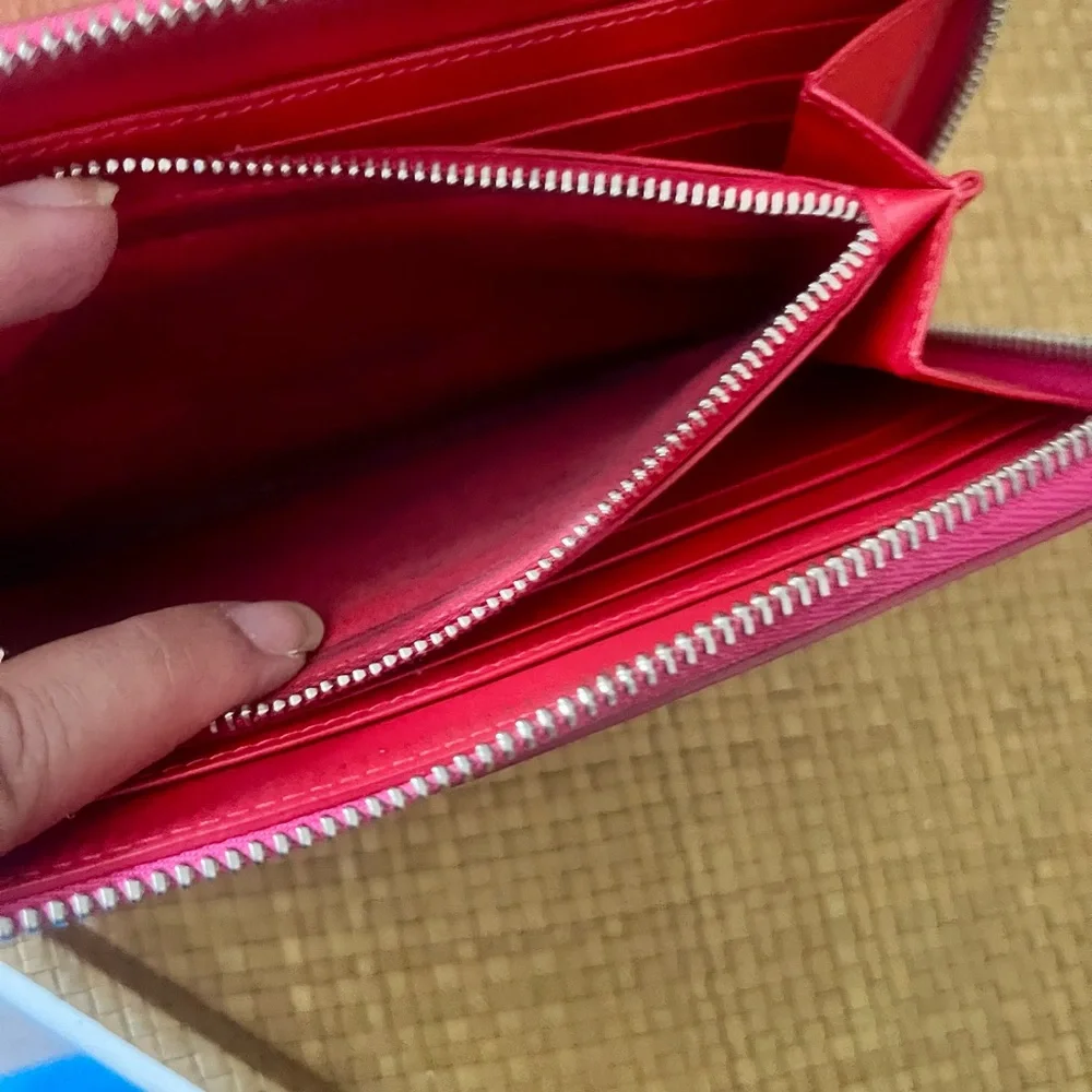 Christian Louboutin Pink Studded Clutch